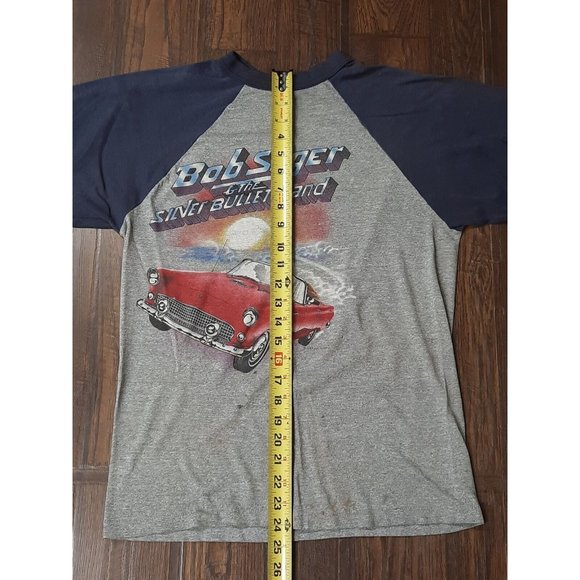 (VINTAGE) 1983 Bob Seger The Distance Tour Authentic Concert T Shirt. Read - Picture 8 of 9